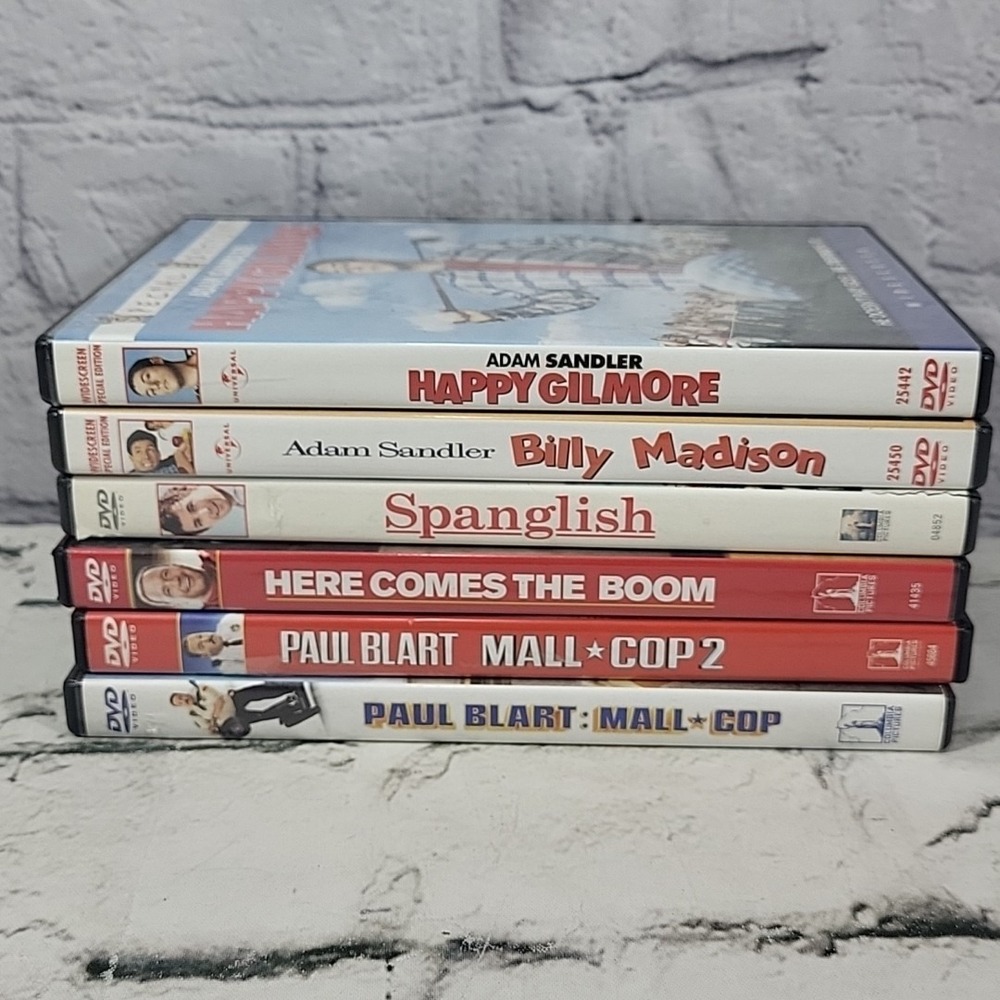 Adam Sandler‎ Kevin James Happy Madison Productions Movies Lot Of 6 Paul Blart